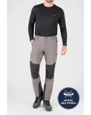 Spodnie Trekkingowe Milo Brenta Szare 