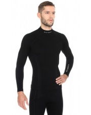 Bluza męska EXTREME WOOL  Brubeck/czarny
