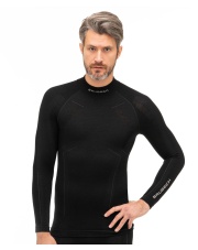 Bluza męska EXTREME WOOL  Brubeck/czarny