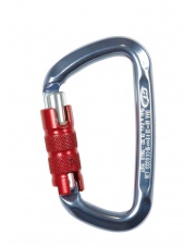 Karabinek Climbing Technology D-Shape CF TG (Triplex) - titanium