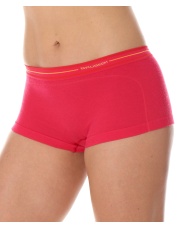BOKSERKI DAMSKIE ACTIVE WOOL malinowe