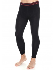 LE1171M Legginsy termoaktywne Brubeck Active Wool merino  Pants - black