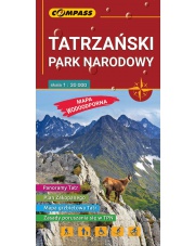 Mapa laminowana Tatrzański Park Narodowy