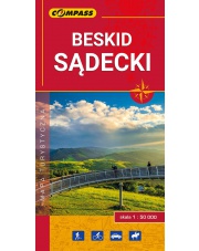 Mapa Beskid Sądecki