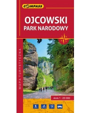 Mapa ojcowski park narodowy