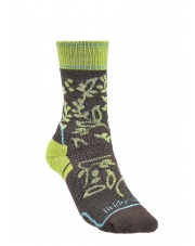 Skarpety BRIDGEDALE Hike Mid Merino E - brown/lime