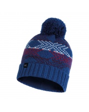 Czapka Buff Knitted & Fleece Hat Garid BLUE