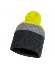 Czapka Buff Knitted & Fleece Hat Jav GREY