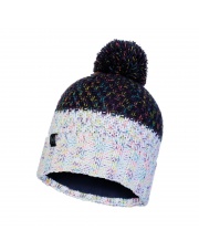 Czapka Buff Knitted & Fleece Hat Janna NIGHT BLUE