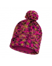 Czapka Zimowa Buff Knitted & Fleece Hat Livy MAGENTA