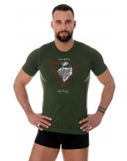 MĘSKI T-SHIRT Z WEŁNY MERINO OUTDOOR WOOL PRO-KRUK