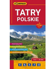 Mapa Tatry Polskie 