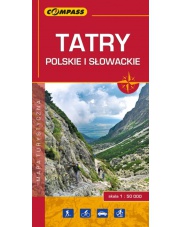 Mapa Tatry Polskie i Słowackie