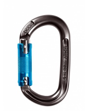 Karabinek Osprey Triple - anthracite/blue