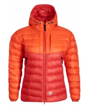 Kurtka puchowa damska KUGTI LADY deep orange/red