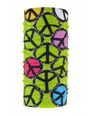 CHUSTA MILO  SCARF lime green/black