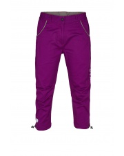 Damskie spodnie wspinaczkowe JESEL 3/4 LADY dark violet