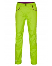 Damskie spodnie wspinaczkowe JESEL LADY lime green