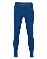 Dopasowane spodnie THONG LADY jeans blue