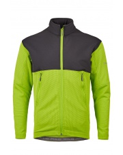 Techniczna bluza Milo Sangri lime green/dark grey