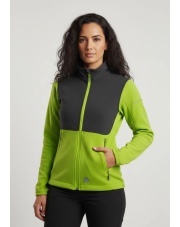 Techniczna bluza damska Milo SANGRI LADY lime green/dark grey
