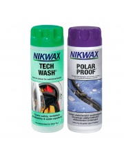 Zestaw Nikwax Tech Wash+Polar Proof 2x300ml