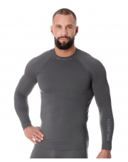 BLUZA MĘSKA EXTREME THERMO DO SPORTÓW ZIMOWYCH GRANAT grafit