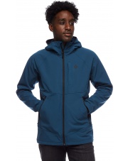 Kurtka softshell BLACK DIAMOND ELEMENT HOODY AZURITE