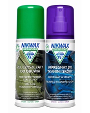  Zestaw do czyszczenia i impregnacji obuwia z tkanin i skóry Nikwax 2 x 125 ml