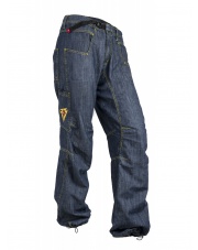 Spodnie wspinaczkowe POEMA ROCA NEW dark blue jeans prorock-climbing