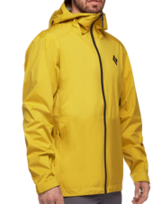 KURTKA BLACK DIAMOND STORMLINE STRETCH RAIN SHELL SULPHUR