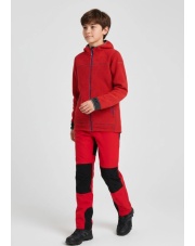 Bluza dla dzieci MILO JARGO red textured 