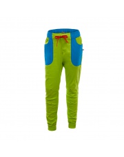 Spodnie wspinaczkowe dla dzieci URRU lime green/blue 