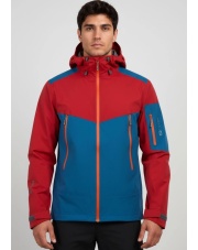 KURTKA MEMBRANOWA MILO ZACATE red race/blue lagoon 