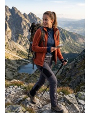 SPODNIE TREKKINGOWE DAMSKIE UTTAR LADY  grey/black