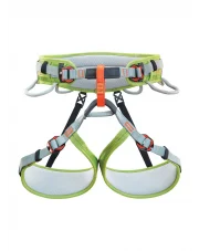 Uprząż Climbing Technology Ascent - grey/green XS-S