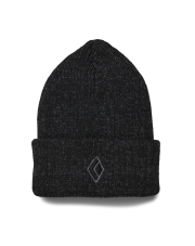 CZAPKA BLACK DIAMOND PLAITED CUFF BEANIE Black 