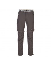 Letnie męskie spodnie trkekingowe FERLO - dark  grey MILO