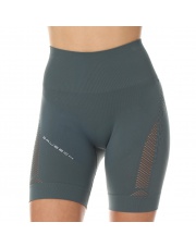 LB1044W Legginsy damskie GYM z krótką nogawką zielony