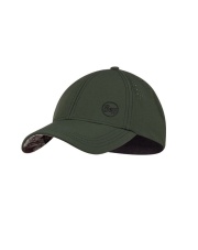 CZAPKA Z DASZKIEM BUFF® SUMMIT CAP HASHTAG MOSS GREEN