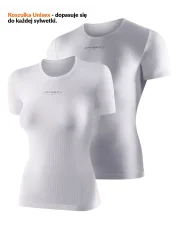 SS1054U Koszulka Base Layer z krótkim rękawem unisex biały