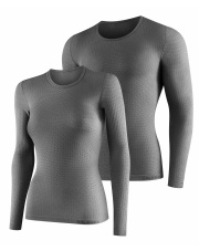 LS1085U Koszulka Base Layer z długim rękawem unisex szary