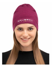 HM1018U Czapka wełniana dwuwarstwowa unisex EXTREME WOOL śliwkowy 