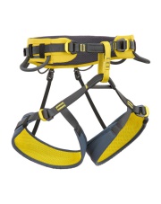 Uprząż wspinaczkowa Climbing Technology Wall - mustard/anthracite XS-S