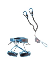 Zestaw Ocun VIA FERRATA TT CAPTUR PRO gry/blu XS-M