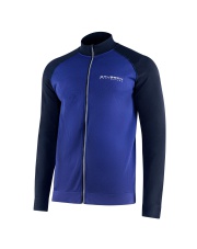 Termoaktywna męska rozpinana bluza ATHLETIC Brubeck ciemnoniebieski/granatowy