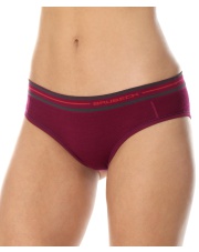 Majtki hipster dla kobiet z merino ACTIVE WOOL BRUBECK śliwkowy 