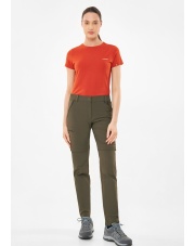 Spodnie damskie VIKING Rocklyn 2 in 1 z odpinanymi nogawkami khaki