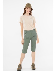 Spodnie 3/4 damskie VIKING Expander Lady zielone