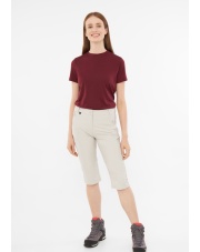 Spodnie 3/4 damskie VIKING Expander 3/4 Lady beżowe